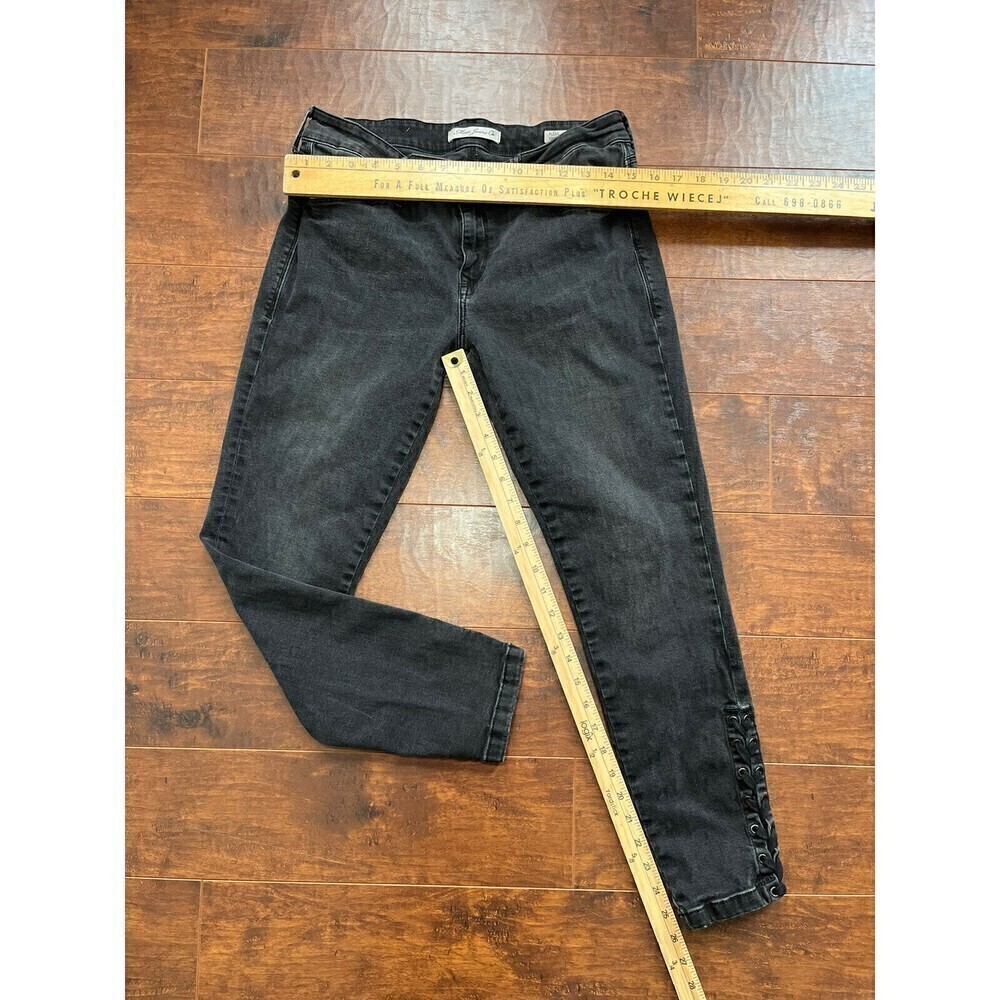 Womens Black Mavi Alexa Ankle Mid Rise Skinny Jeans Size 30 - Picture 5 of 8